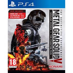 JUEGO METAL GEAR SOLID 5 THE DEFINITIVE EXPERIENCE PS4