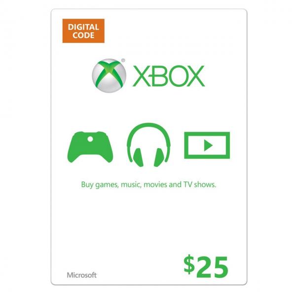 MEMBRESIA XBOX LIVE  360/ONE $25
