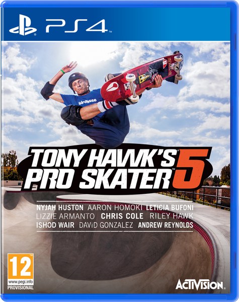 JUEGO TONY HAWK'S PRO SKATER 5 PS4