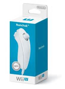 CONTROL ORIGINAL NINTENDO BLANCO WII NUNCHUK
