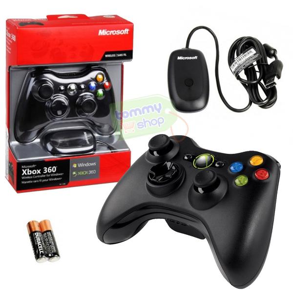 CONTROL ORIGINAL XBOX 360 CON ADAPTADOR PC