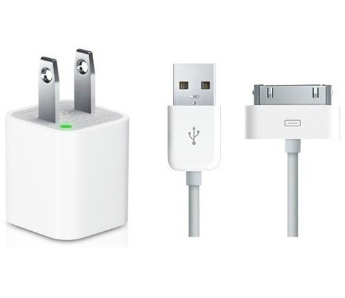 CARGADOR COMBO CASA IPHONE 4