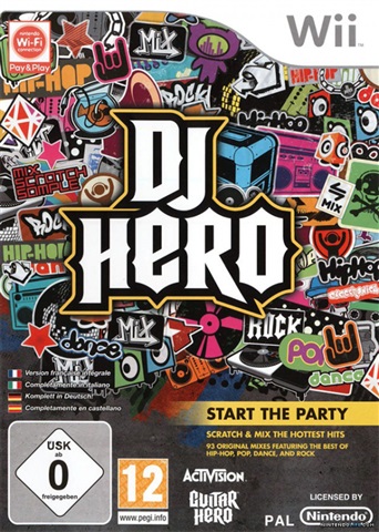 JUEGO DJ HERO NINTENDO WII