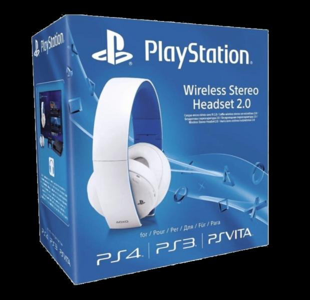 HEADSET BLANCO PS4 PS3 2'0 BLANCO