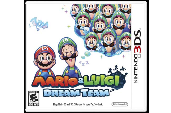 JUEGO 3DS MARIO AND LUIGI DREAM TEAM