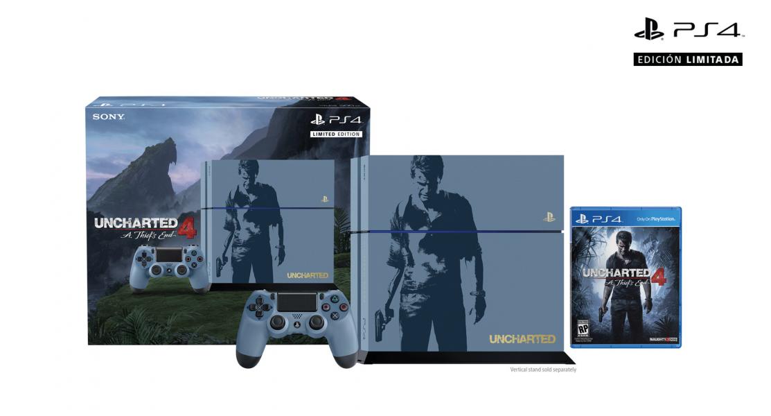 CONSOLA PLAY STATION 4 BUNDLE UNCHARTED 4