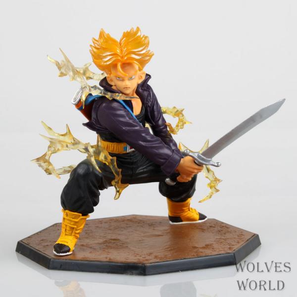 MU&Ntilde;ECO MEDIANO TRUNKS SUPER SAYAYIN CON ESPADA