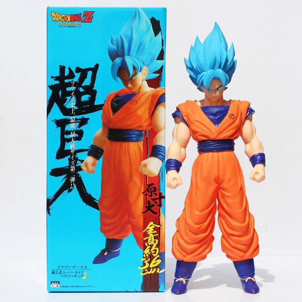 MU&Ntilde;ECO GRANDE GOKU SUPER SAYAYIN DIOS AZUL