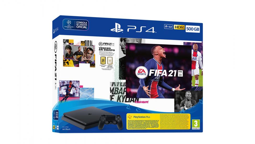 CONSOLA PLAY STATION 4 SLIM 1TB FIFA 2021