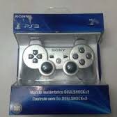 CONTROL GENERICO PS3 PLATEADO