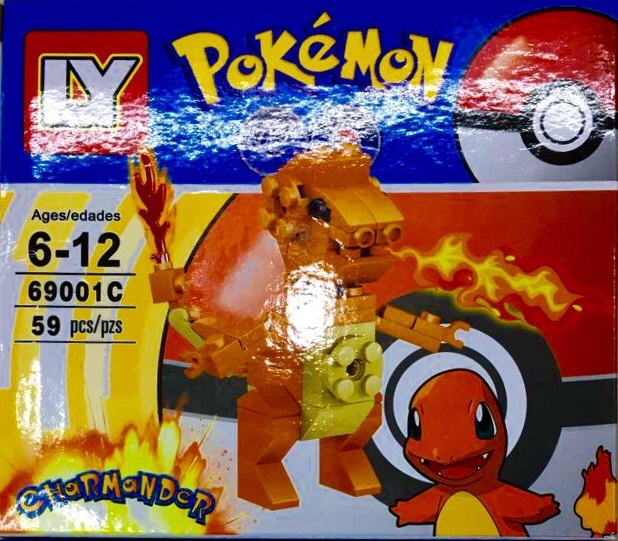 SET BLOQUES POKEMON GO PEQUE&Ntilde;O 59 PIEZAS