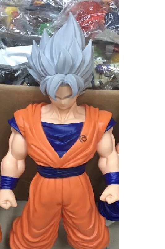 MU&Ntilde;ECO GRANDE GOKU SUPER SAYAYIN DIOS GRIS