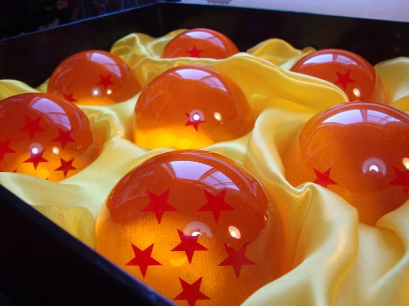 SET 7 ESFERAS DRAGON BALL GRANDES