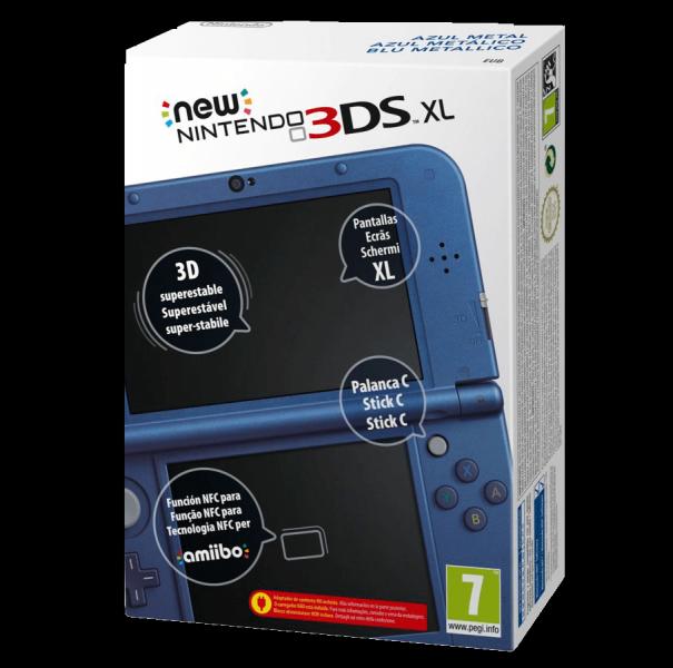 CONSOLA NINTENDO NEW 3DS XL AZUL