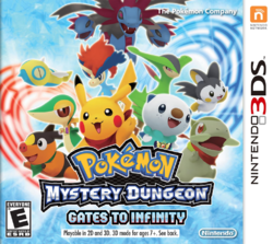 JUEGO 3DS POKEMON MYSTERY DUNGEON INFINITY