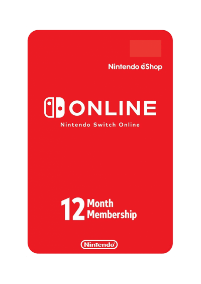 MEMBRESIA NINTENDO E SHOP ONLINE 12 MESES