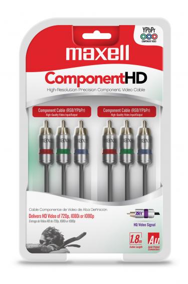 CABLE COMPONENTE RCA A RCA