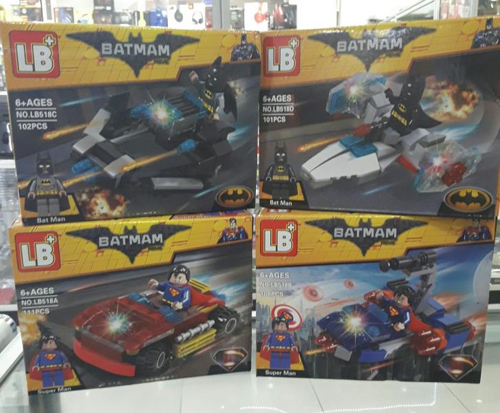 SET BLOQUES SUPER HEROES 100 PIEZAS