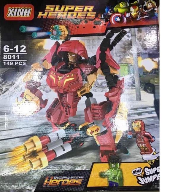 SET BLOQUES AVENGER 149 PIEZAS