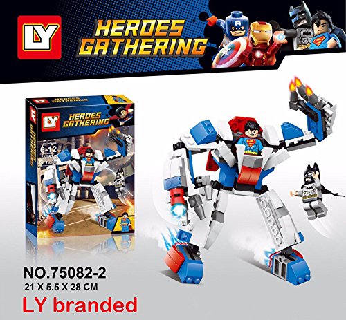 SET BLOQUES HEROES GATHERING 185 PIEZAS