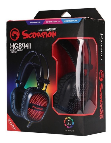 AUDIFONO GAMER MARVO HG8941