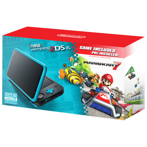 CONSOLA NINTENDO NEW 2DS XL TURQUESA EDICION MARIO KART