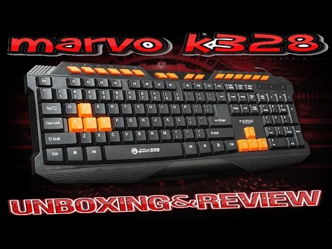 TECLADO GAMER MARVO K328