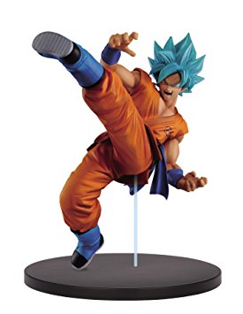 MU&Ntilde;ECO MEDIANO GOKU SSJ BLUE PATADA