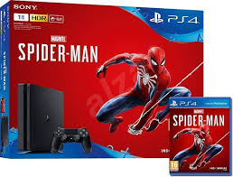 CONSOLA PLAY STATION 4 SLIM SPIDER-MAN 1 TERA SLIM