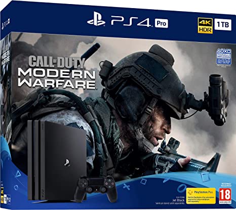CONSOLA PLAY STATION 4 PRO 1TB --CALL OF DUTTY MW-- PRO