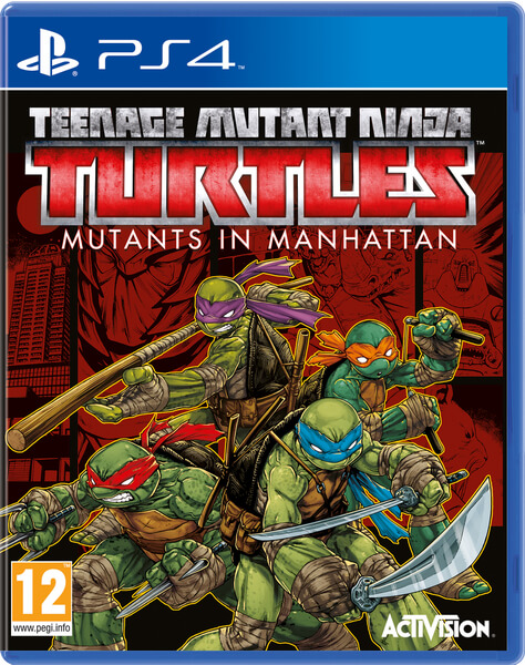JUEGO TURTLES MUTANTS  PS4
