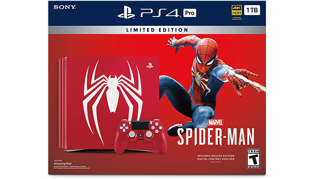 CONSOLA PLAY STATION 4 PRO SPIDER - MAN