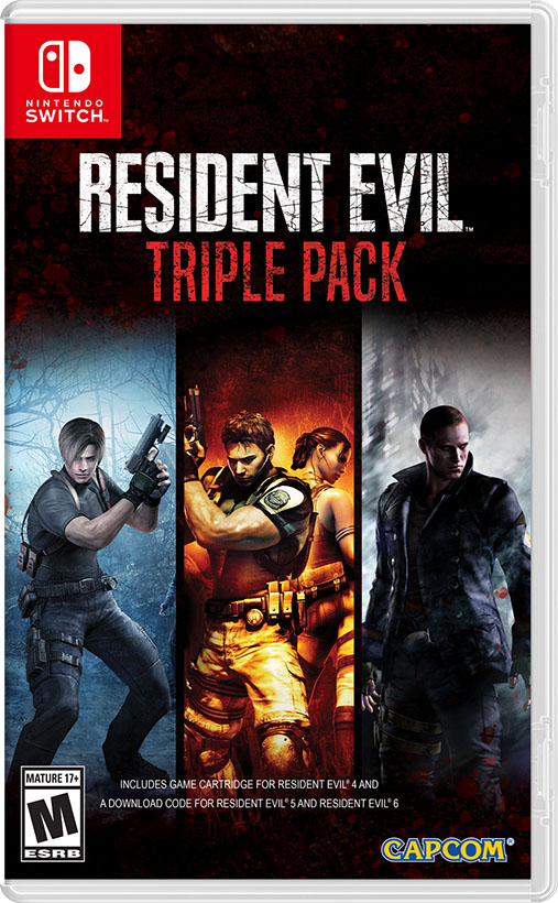 JUEGO SWITCH RESIDENT EVIL TRIPLE PACK