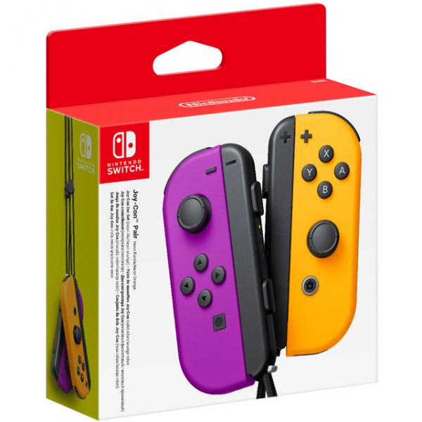 CONTROL ORIGINAL NINTENDO SWITCH JOY-CON MORADO / NARANJA