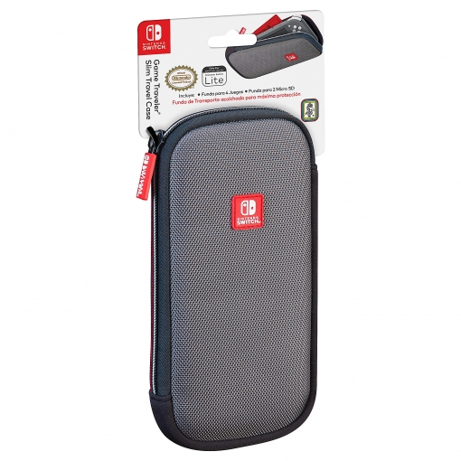 ESTUCHE ORIG. NINTENDO SWITCH LITE TELA GRIS NLS115