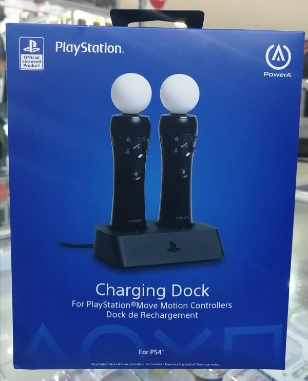 BASE CARGADOR ORIGINAL DE CONTROLES MOVE PS4