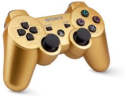 CONTROL GENERICO PS3 DORADO