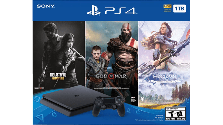 CONSOLA PLAY STATION 4 SLIM 3 JUEGOS SIN MEMBRESIA 2019