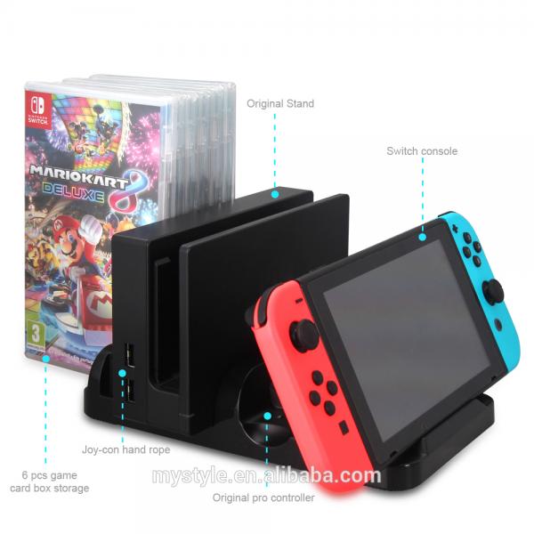 BASE Y CARGADOR MULTIFUNCIONAL NINTENDO SWITCH