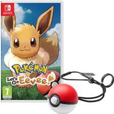 POKE-BALL PLUS USADA + JUEGO POKEMON EEVEE