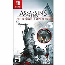 JUEGO SWITCH ASSASINS CREED III REMASTERIZADO