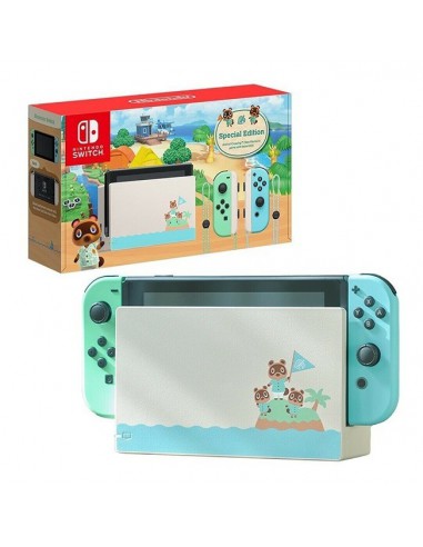 CONSOLA NINTENDO SWITCH ANIMAL CROSSING