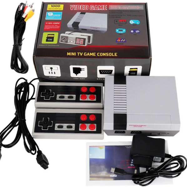 CONSOLA MINI NES 1000 JUEGOS