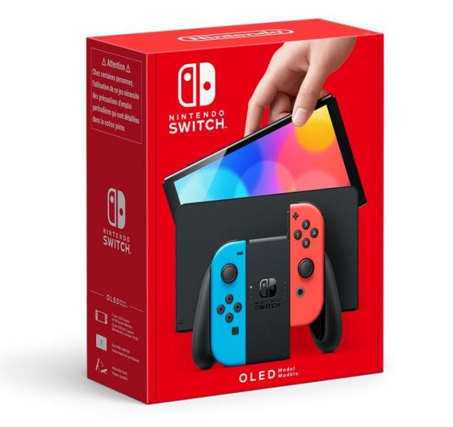 CONSOLA NINTENDO SWITCH OLED NEON