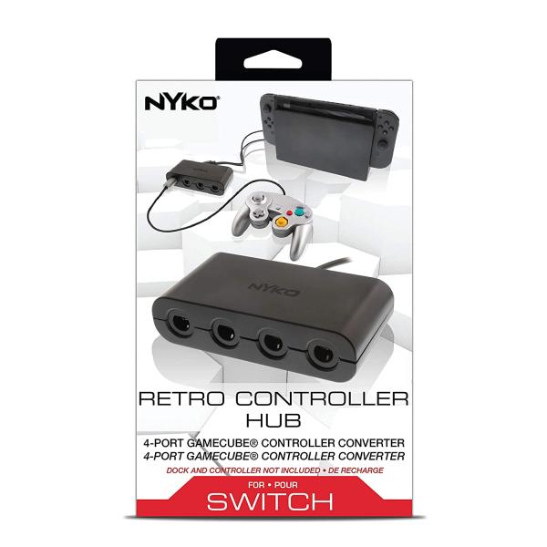 ADAPTADOR PARA CONTROLES GAME CUBE A NINTENDO SWITCH NYKO