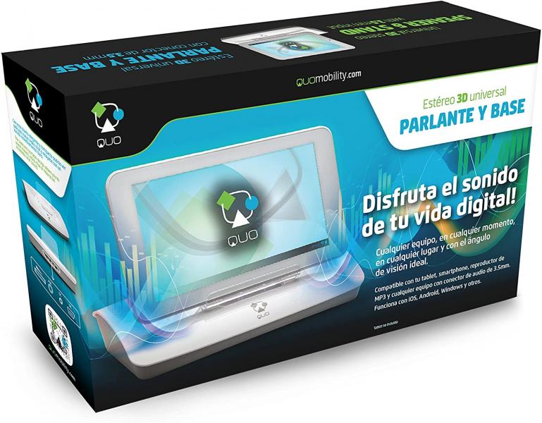 PARLANTE Y BASE QUO 3.5