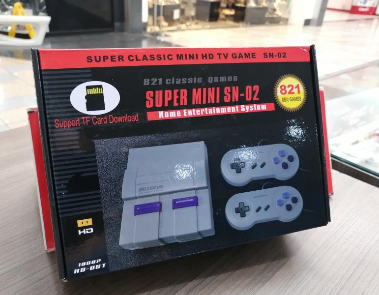 CONSOLA HD SUPER MINI NES SN-02 CON MEMORIA