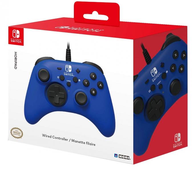 CONTROL ORIGINAL ALAMBRICO SWITCH HORI AZUL
