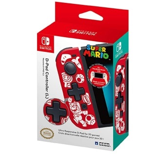 CONTROL ORIGINAL NINTENDO SWITCH JOY-CON SUPER MARIO IZQUIERDO