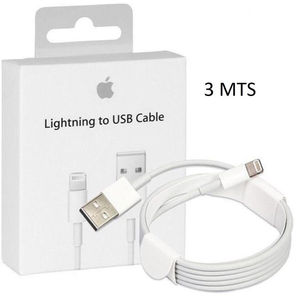 CABLE USB IPHONE LIGTNING 3M